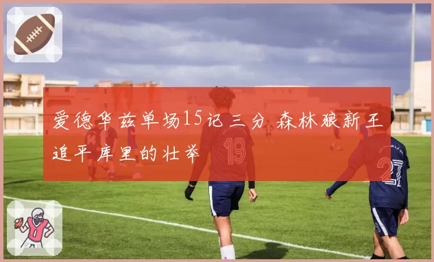 爱德华兹单场15记三分 森林狼新王追平库里的壮举